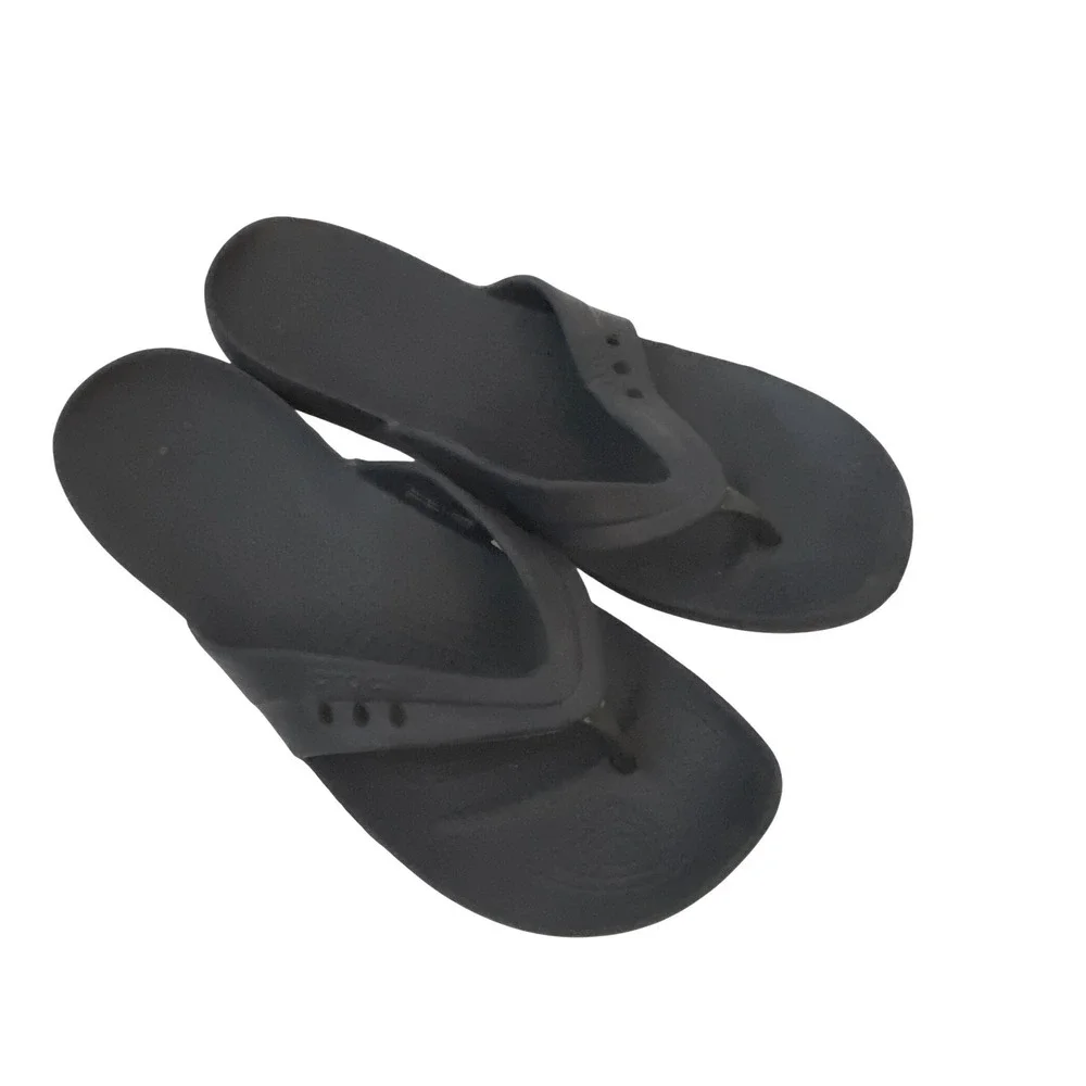 Crocs Athens Flip Flops Navy Blue Womens Size 10 Comfort Thong Sandals